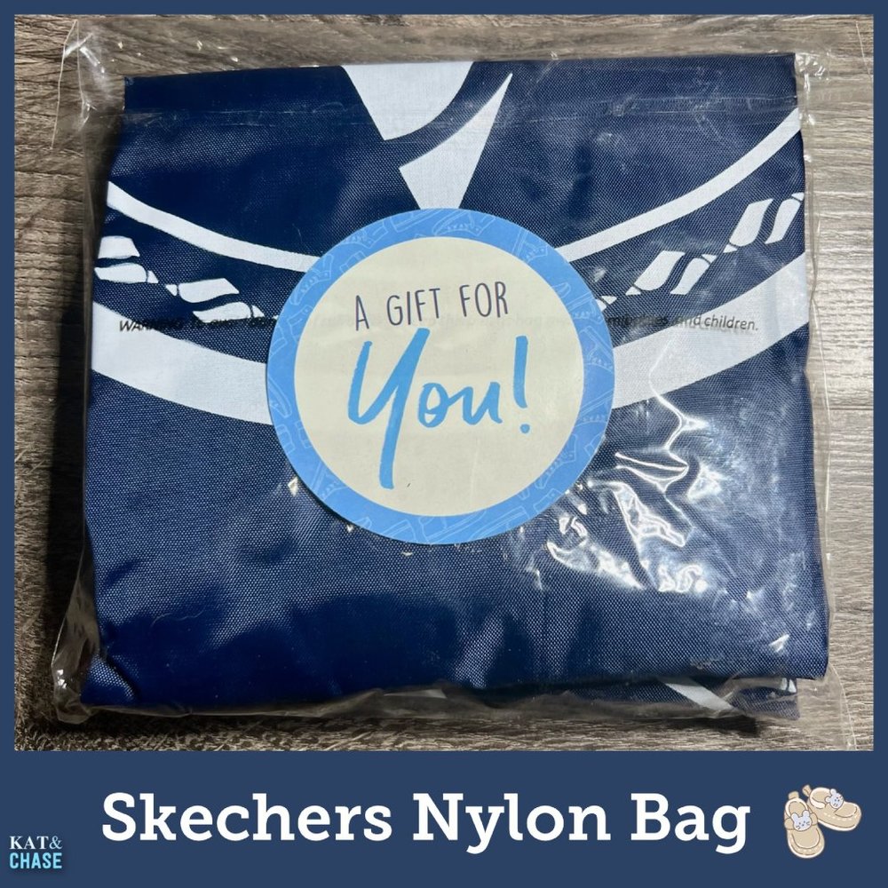 Sketchers Nylon Drawstring Bag - GIft New NIB Backpack Day Pack Gym Bag Shoes